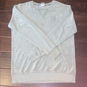 VS Pink Velvet Sweater